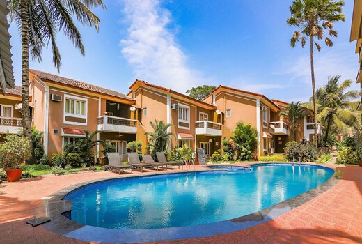 1 BHK Luxury Pool Apartment in Candolim