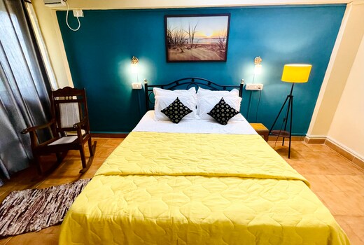 Cozy 1BHK with Pool and WIFI and 2 min to Colva beach