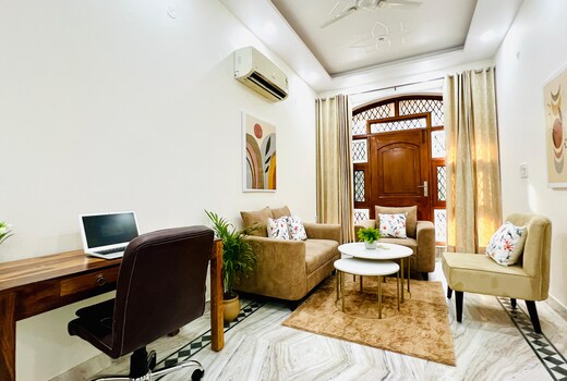 BluO Modern 2BHK Rohini - Parking , Balcony