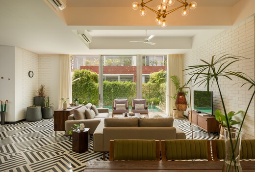 La Sierra - 3 BHK Private Pool Villa at Vagator by The Blue Kite (06)