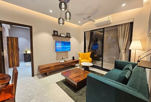 Truva By KiwiStays | 2 BHK | Pool