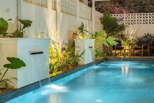 Spectacular Spaces|4BHK PVT Pool Villa with Lift Anjuna - Vagator |Alocassia 1