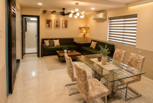 Jacuzzi BathTub Rooms in Shared Pool Villa