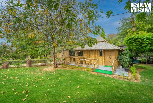 StayVista at Bamboo Hut @ Maple Farms
