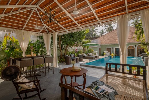 3 BHK Villa Huge Pool Full time Chef Serviced