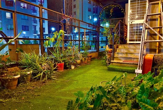 Garden Stay amidst IT parkk