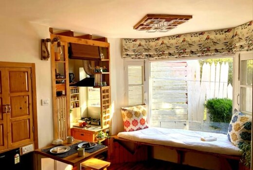 Tiny house STUDIO with kitchenette lawn
