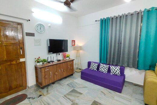 Air-conditioned 2 Bedroom Flat Nr Calangute Beach
