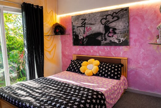 Peace Pop Designer Stay with Garden Access