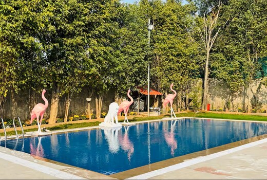 The Singh Farm by Under My Roof in Gurgaon | 4 BHK Cosy Farmhouse