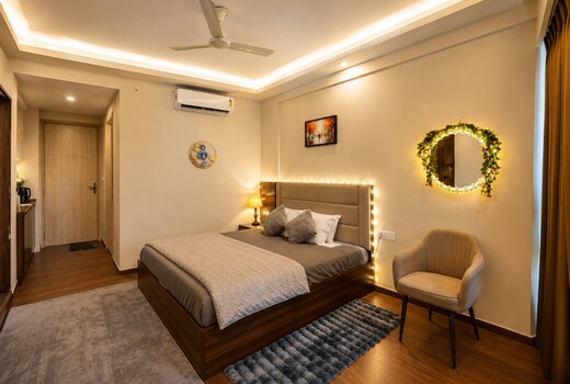 Golden Bliss studio | Private balcony with Best city view