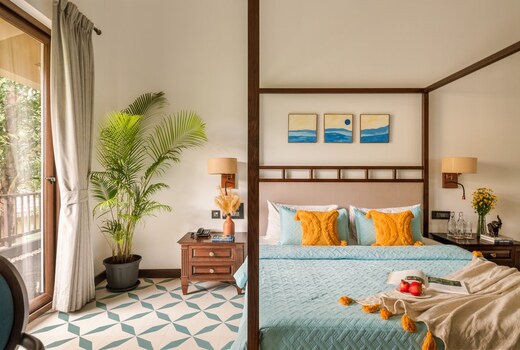 TBK VILLAS ENCHAANTO,VAGATOR,WITH PVT POOL