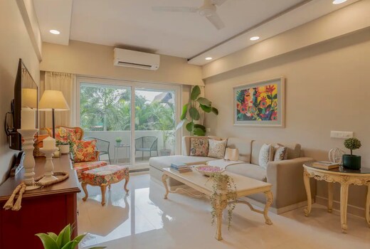 Staymaster Casita 2BR Nr Candolim Beach Pool