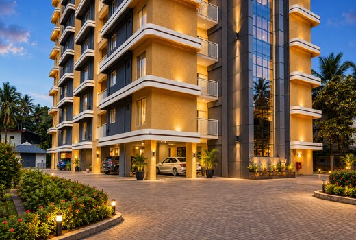 Fully furnished 1 BHK with temple view