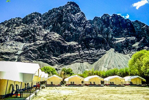 Shyok Camp Nubra | Tents & Caretaker