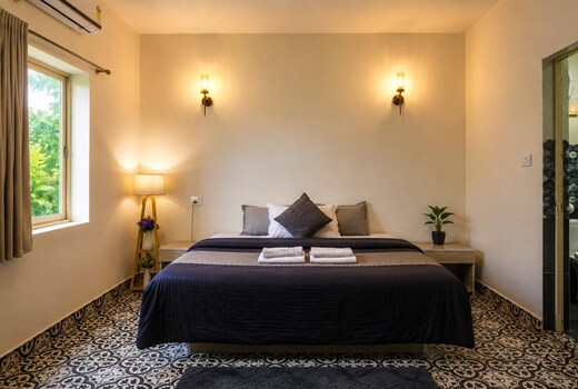 The green view retreat | 2bhk nature retreat with pool