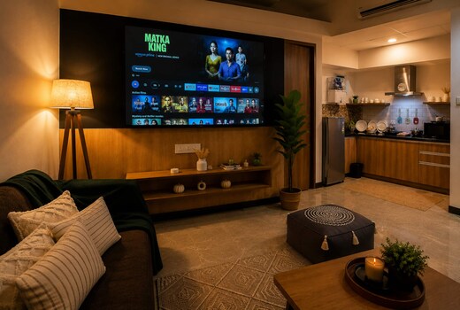 1 BHK Gurgaon Free Parking Projector