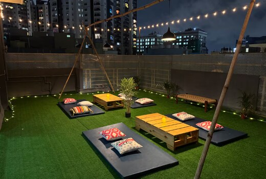 Charter Stays Terrace 1BHK in Gachibowli Near AIG Hospital