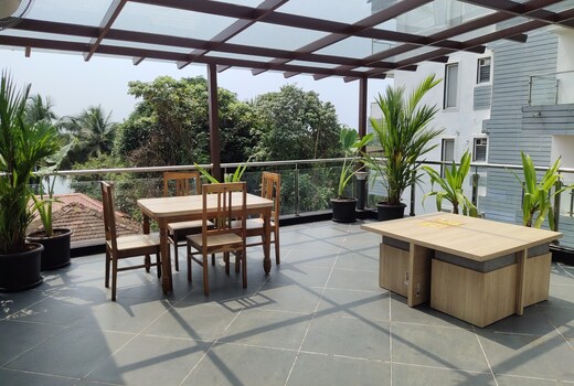 3BHK Grand Riverview Penthouse at Baga/Arpora