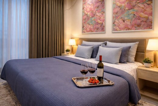 River side Premium studio apartment on 35th floor