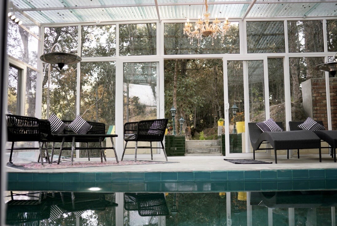 Cottages in Majkhali w Heated Pool| Tarumarg (E&F)