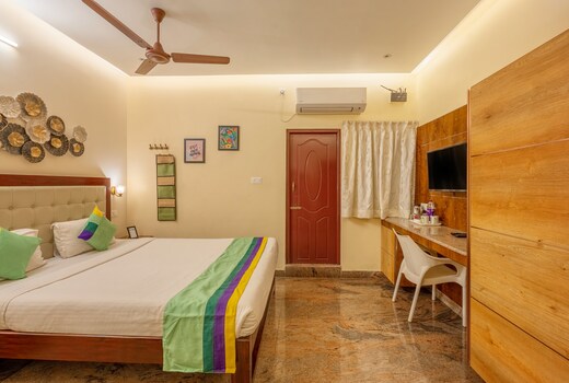 Treebo Grace Inn, 3 Min Walk From Promenade Beach