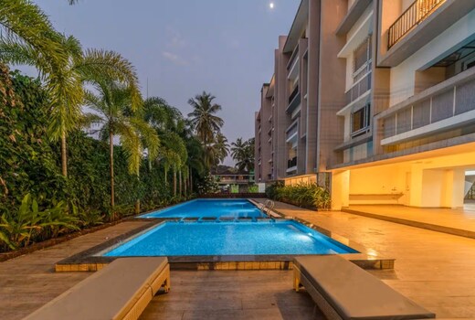 Ruhe 2 BHK Apartment in Nerul by Mangrove Stays