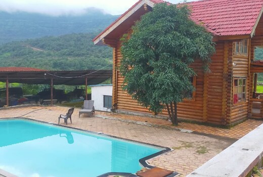 Russian Wooden Loghouse | 3 BHK Villa