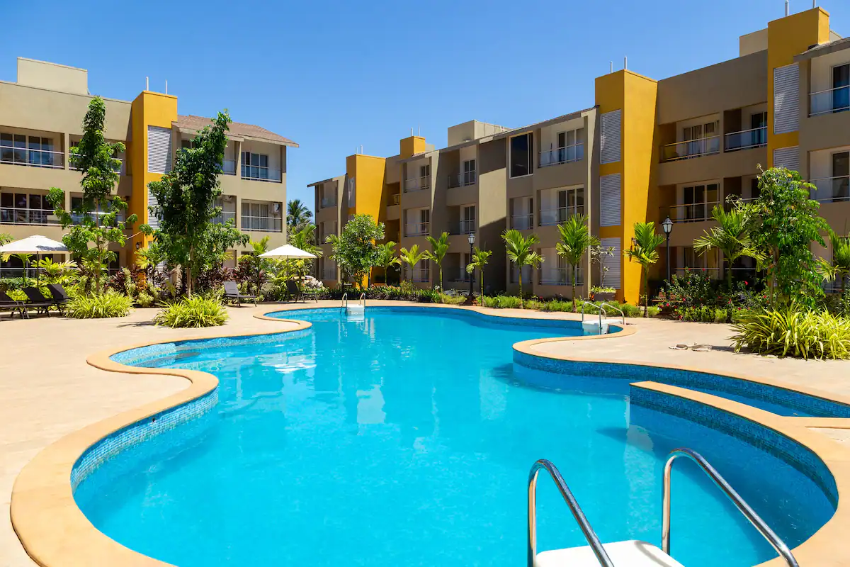 New 1 BHK apartment with Pool near sunset points Anjuna