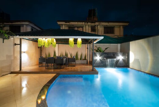 Aaramghar Stays - 4BR Pool Villa Serene-1