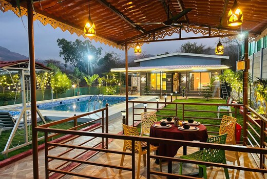 Hill view villa
