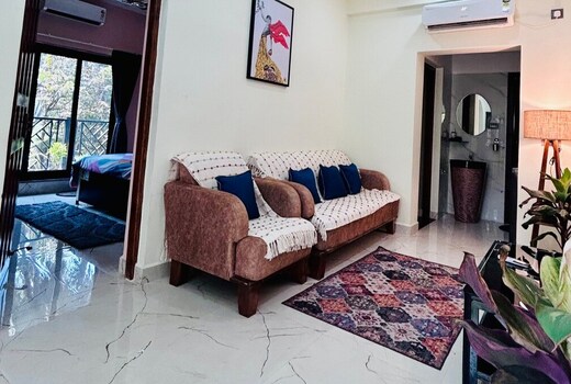2BHK Oasis Retreat Near Thalassa and Udo Beach