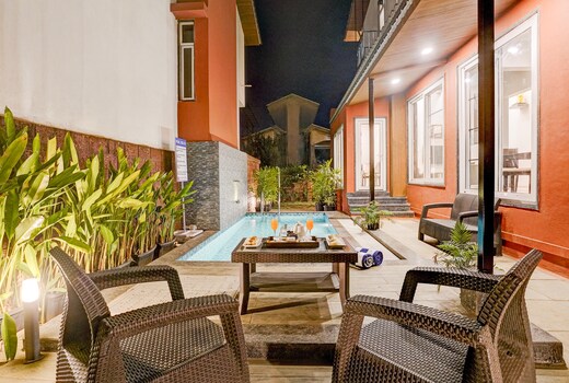 ELIVAAS Signature 3 BHK Aamy Villa with Pvt Pool & Garden