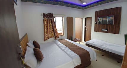 Devbhoomi Residency Room Type - TRIPLE BED ROOM NON AC (AC EXTRA CHARGES PAY DIRECT HOTEL) Devbhoomi Residency Room Type - TRIPLE BED ROOM NON AC (AC EXTRA CHARGES PAY DIRECT HOTEL)
