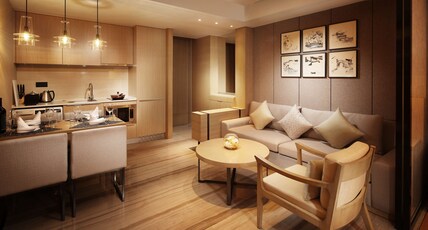 Hilton Suzhou Room Type - KING STUDIO SUITE