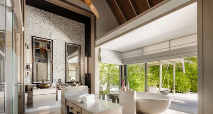 Waldorf Astoria Maldives Ithaafushi by Hilton Room Type - 2BR GRAND BEACH VILLA POOL