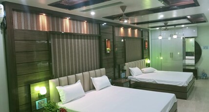 Hotel Ayush Room Type - Family 4 Bed AC room Hotel Ayush Room Type - Family 4 Bed AC room