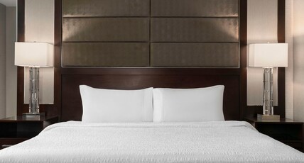 Hampton Inn & Suites by Hilton Worcester Room Type - 1 KING SOFABED MICRO FRIDG