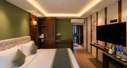 Paradise Premium Luxury Boutique Hotel (Dal Lake) Room Type - Premium Room AC - Garden View Paradise Premium Luxury Boutique Hotel (Dal Lake) Room Type - Premium Room AC - Garden View