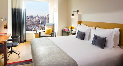 Hotel Indigo LOWER EAST SIDE NEW YORK, an IHG hotel Room Type - 1 King Bed Standard City View