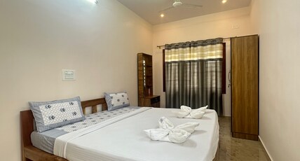 Shubhodaya's Terrace Garden. Room Type - King Size Delux Bedroom