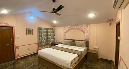 Padmavati lake Resort (boating and pool) Room Type - Bedroom 1