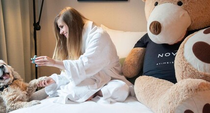 Novotel Suites Nice Airport Room Type - Superior suite - 1 double bed and 2 single child beds Novotel Suites Nice Airport Room Type - Superior suite - 1 double bed and 2 single child beds