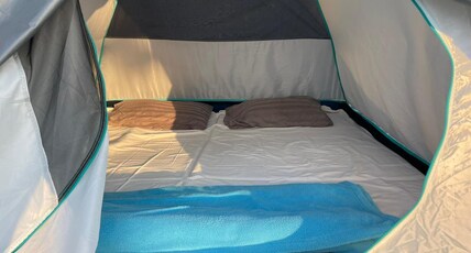 Sky Blue Orchids Room Type - Camping Tent