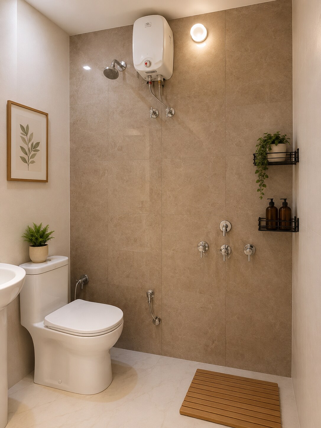 3bhk spacious flat available with kitchen balcony - Tap to explore photos