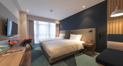Holiday Inn Express Liyang Huafu Room Type - 2 Single Standard Lake View