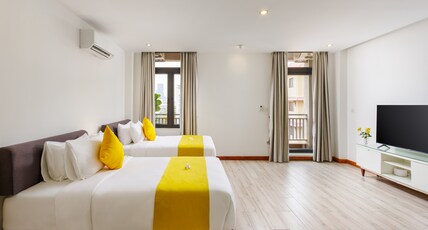 Jaya Suites Hotel Room Type - Modern Chic Suite Twin With Balcony Jaya Suites Hotel Room Type - Modern Chic Suite Twin With Balcony