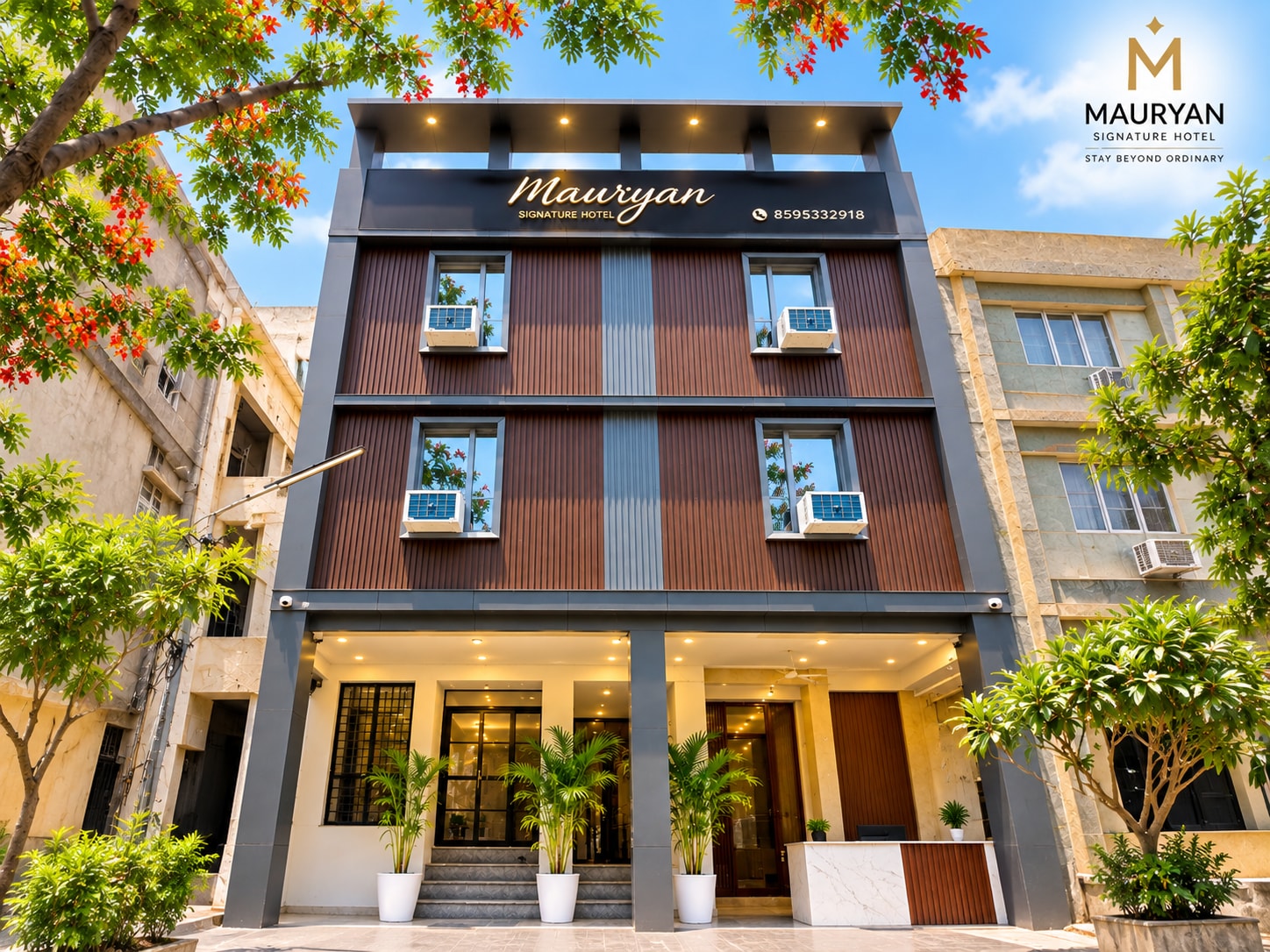 Mauryan Signature Hotel NHPC Metro - Tap to explore photos