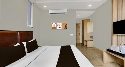 Hotel O Haldwani Near Bus Stand Formerly City Square Room Type - Deluxe with Twin Bed
