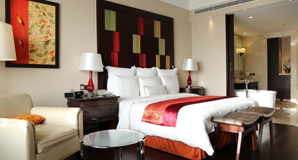 JW Marriott Bengaluru Room Type - Deluxe Twin with Bathtub